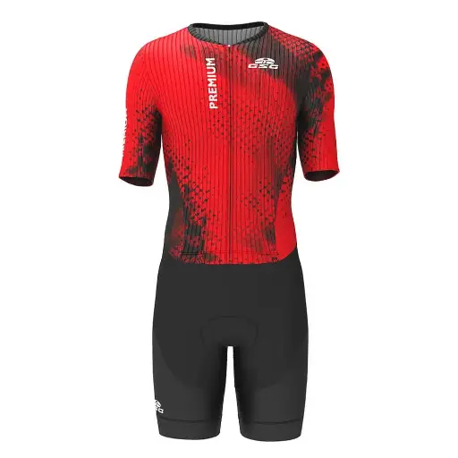 X RACER – RACE KORTE MOUW SKIN SUIT